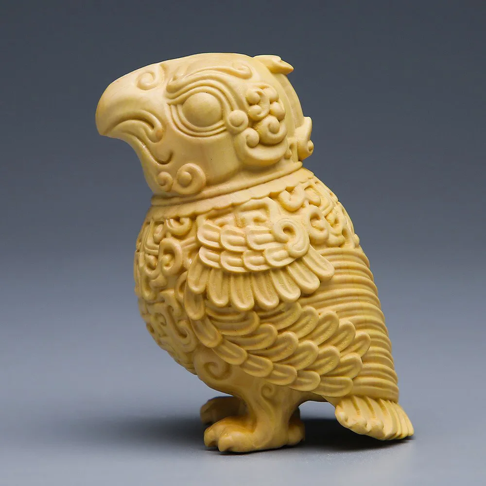 

Аллея из самшита, птица, дерево, дерево, креативный дом, ручная резьба, ручная резьба