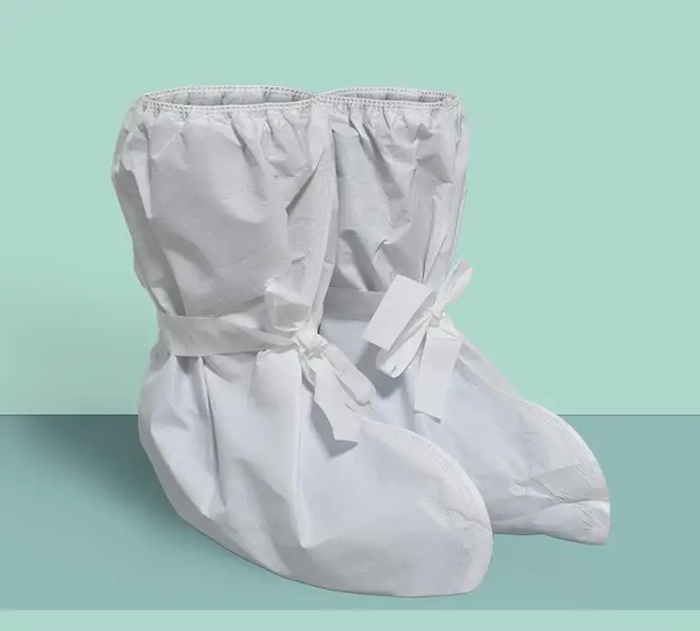 

2Pcs Disposable Shoes Cover Dustproof Shoes Covers Men Women Workwear Accessories Non-Woven Shoes Cover Household Foot Cover
