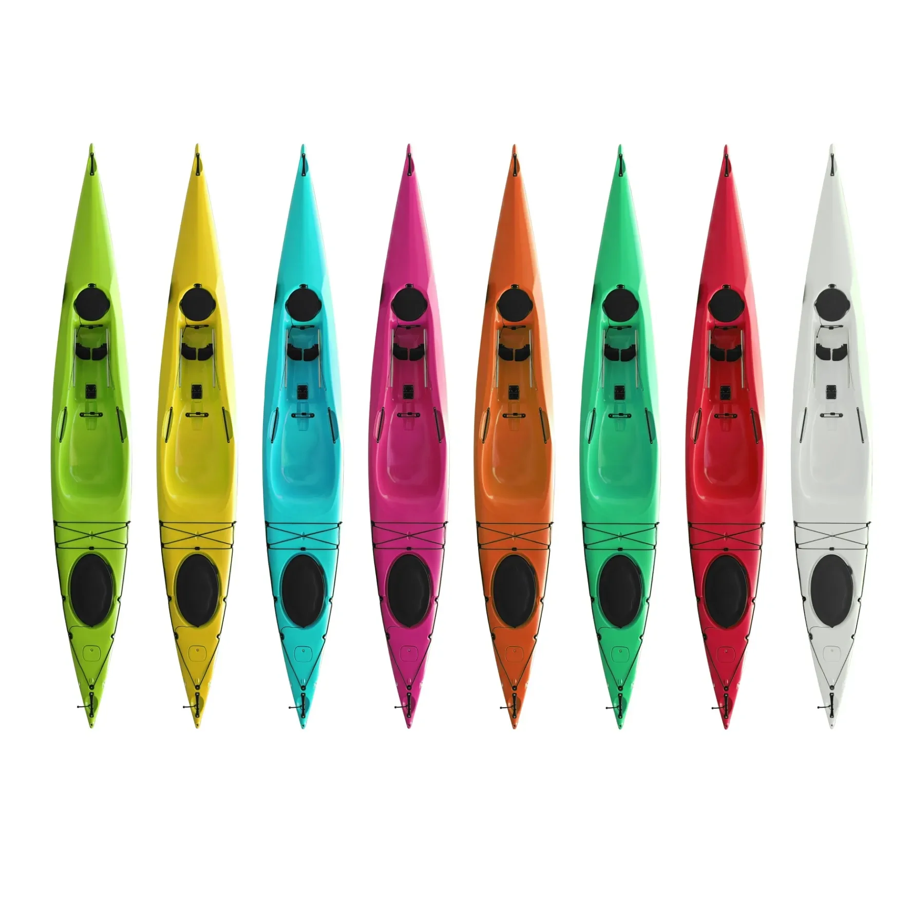 4 25 м HDPE surfski F425 для тренировок и путешествий байдарка 2-слойная 3-слойная твердая