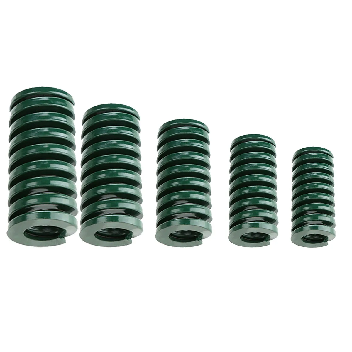 1PCS Mould Die Spring Outer Dia 14mm Inner Dia 7mm Green Long Light Load Stamping Compression Mould Die Spring Length 20-100mm