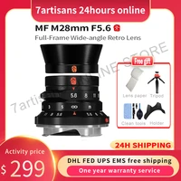 7artisans 7 artisans m28mm f5 6 mf full frame wide angle lens for leica m mount cameras m m2 m3 m11 m10r m10p m10 m9p m p m7 m a