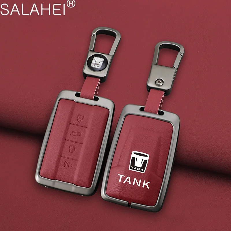 Кожаный чехол для дистанционного ключа автомобиля защитный брелока сумка Great Wall