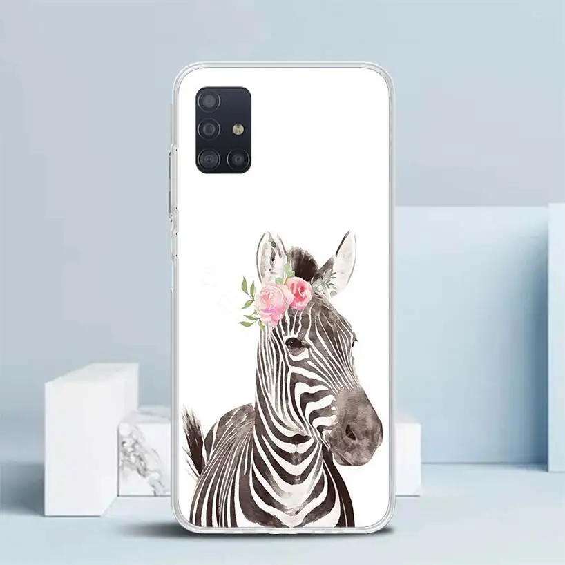Чехол Zebra Stripe Black White для Samsung Galaxy A52 A42 A32 A22 A12 A72 A02S A51 A50 A71 A70 A41 A31 A21S A20E A10 A40 A3