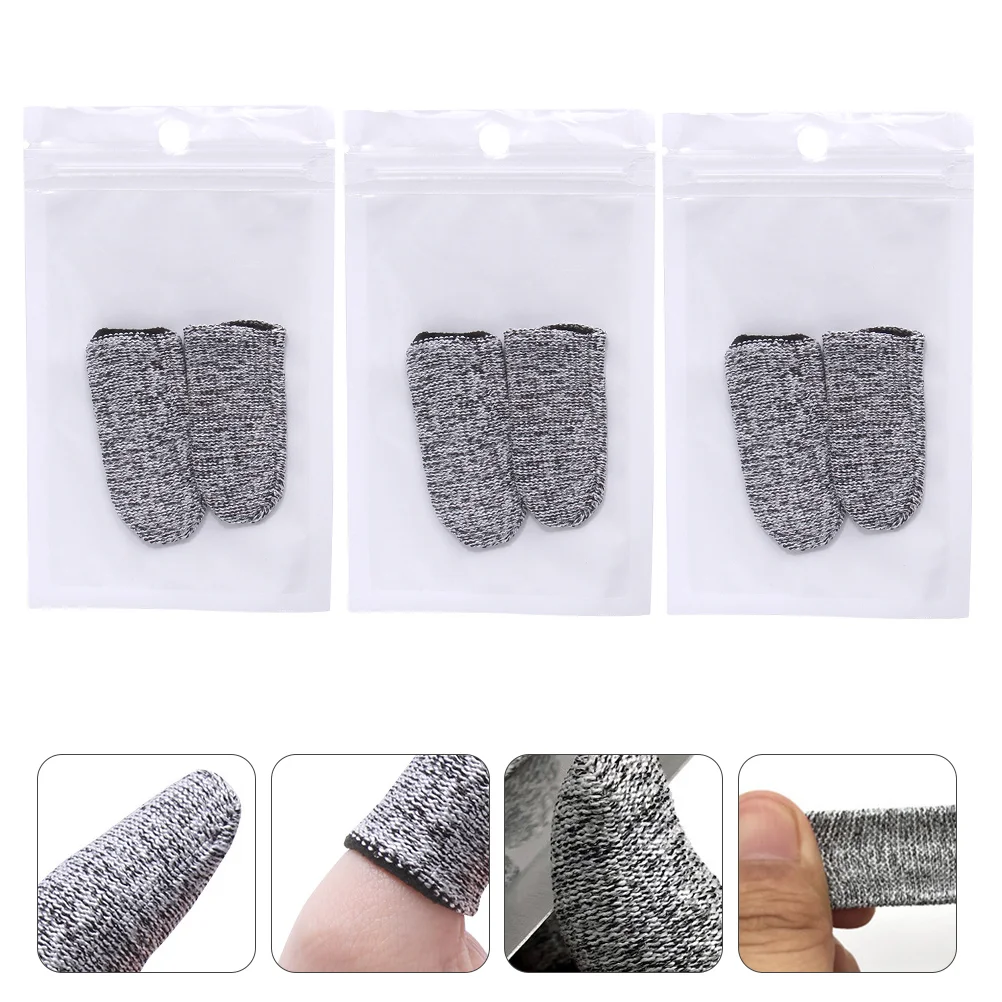 

6Pcs Simple Deisgn Pet Toothbrushes Hygiene Brushes for Cat Dog (Grey)