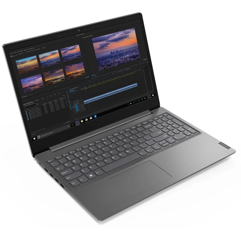 Ноутбук Lenovo V15-ADA HD 15,6" серый AMD Athlon 3150U 4 Гб 256 Гб SSD без DVD VGA встроенная графика Radeon Graphics Free Dos 82C70091RU компьютер и офис.