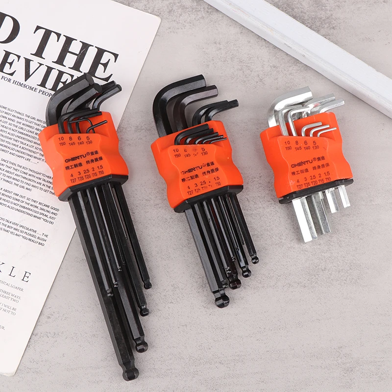 Набор шестигранных гаечных ключей Отвертка с шестигранным хвостовиком 6