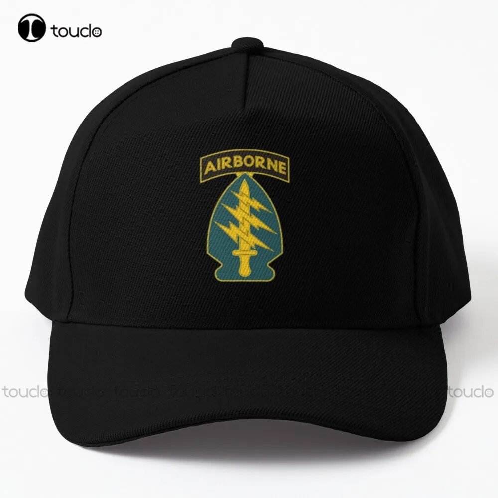 

1St Special Forces Us Army Green Beret Airborne Sf Veteran Baseball Cap Baby Hats Outdoor Simple Vintag Visor Casual Caps Unisex