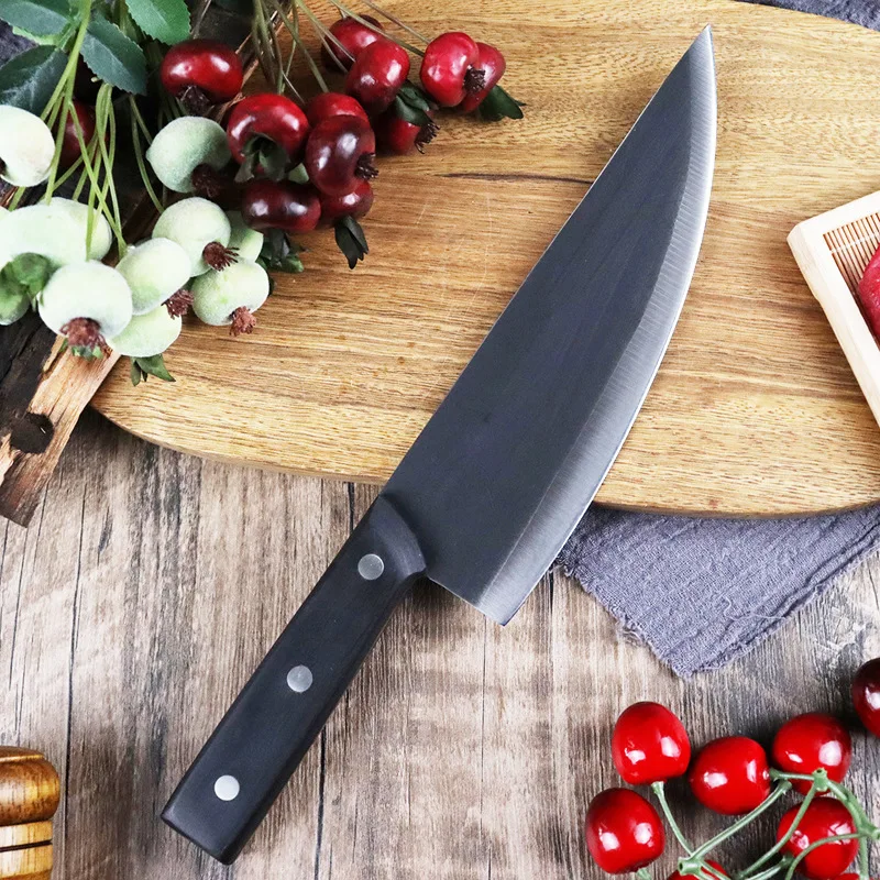 

Chinese Chef Knife Handmade Forged Kitchen Knives Professional Butcher Knife Sharp Cleaver Knives Meat Slicing Knife Tools