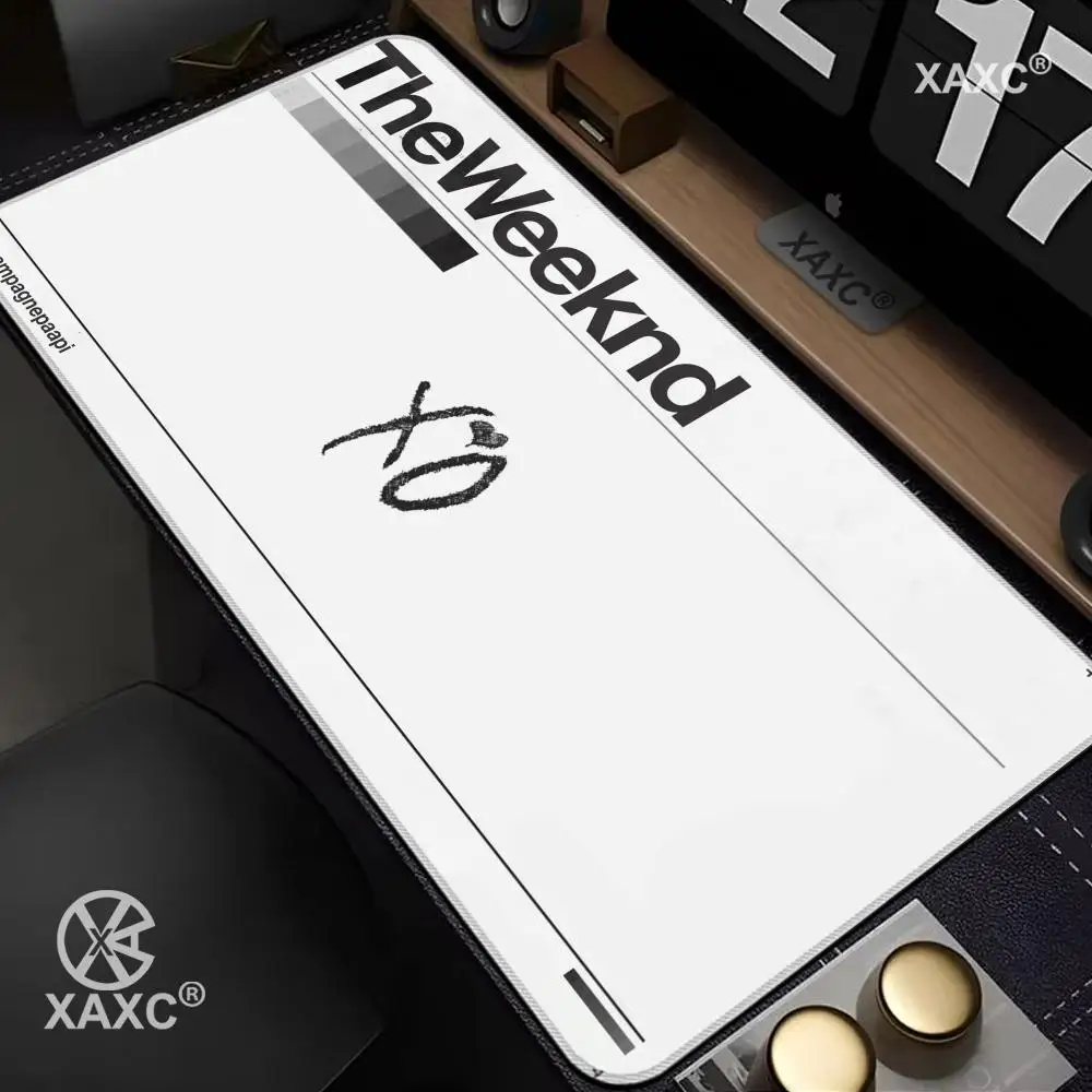 Фото Коврик для мыши The Weeknd Xo XAXC, большой коврик для клавиатуры и мыши, нескользящий резиновый коврик для игровой мыши, коврик для ноутбука №1