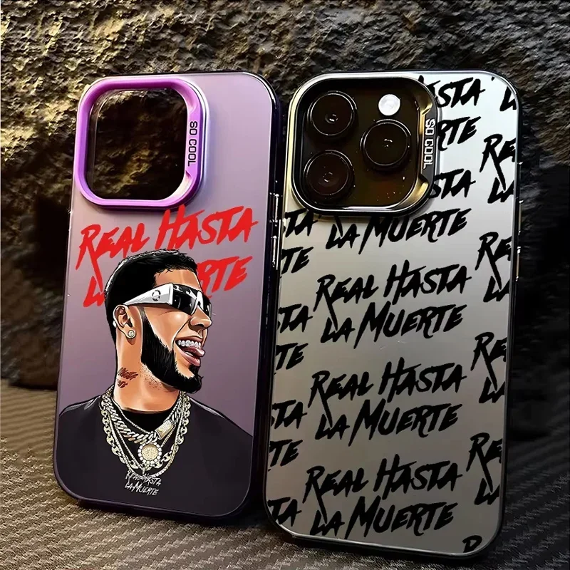 Модный чехол для телефона Hot Rapper Anuel AA Xiaomi Redmi Note 7 8 9 9S 10 11 12 13 14 Pro Plus 4G 5G с защитой от