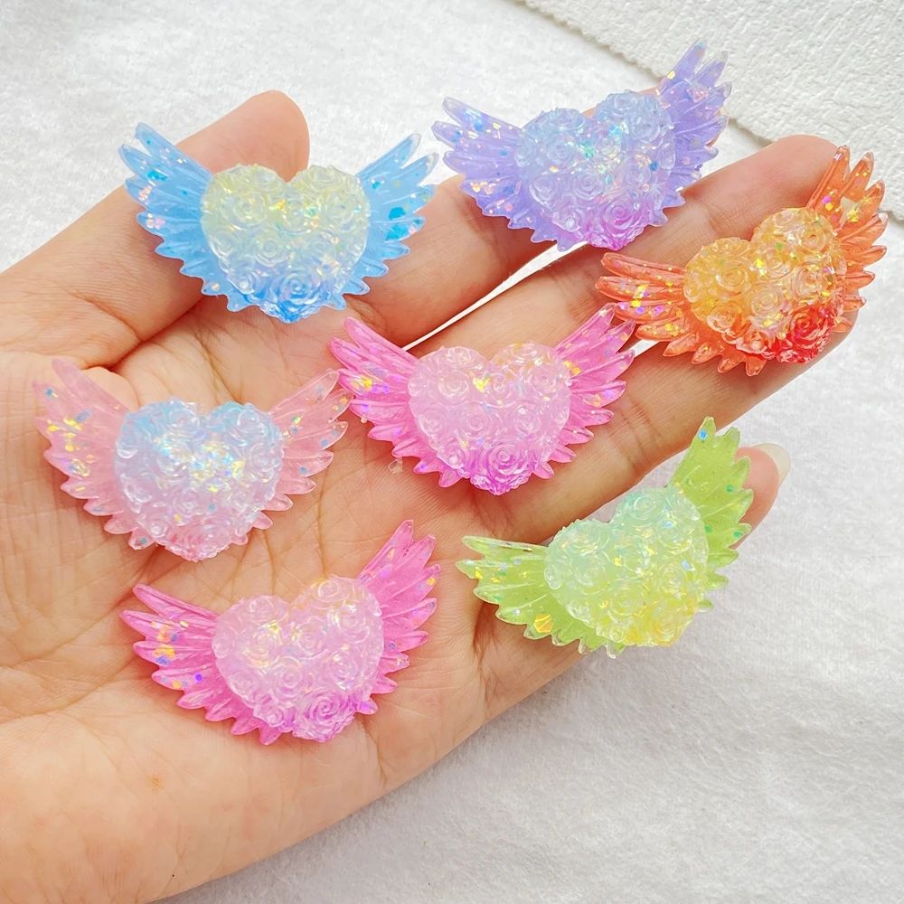 

Цветные смоляные розы с крыльями TSXJY