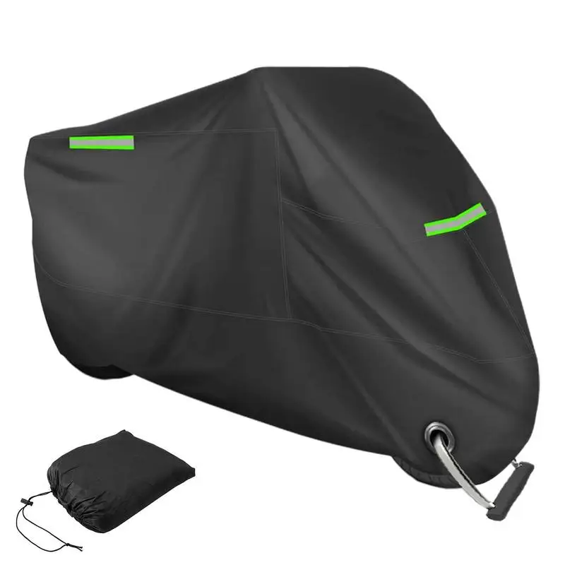 

Motorcycle Rain Cover Motorcycle Cover For Motorbike All Season Waterproof Dustproof Indoor Outdoor Rain UV Protective Cover