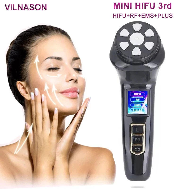 

Мини-аппарат HIFU для женщин, для лица и тела, для профессионального омоложения кожи лица, антивозрастное устройство для красоты HIFU