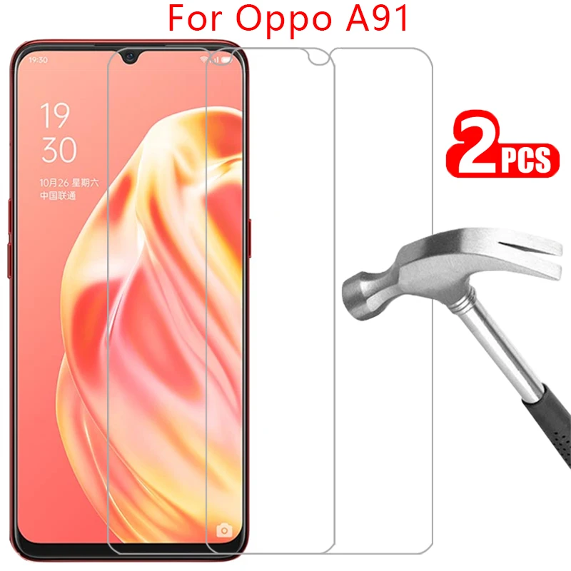 

Закаленное стекло для oppo a91 Защитное стекло для экрана protector on oppoa91 a 91 91a Защитная пленка для телефона opp opo appo oppa91 opoa91