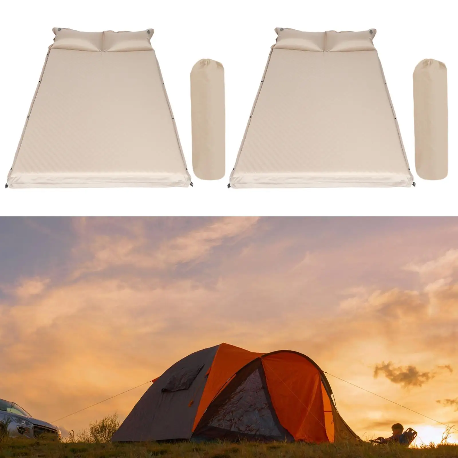 Автоматический надувной матрас портативный для сна кровать кемпинга