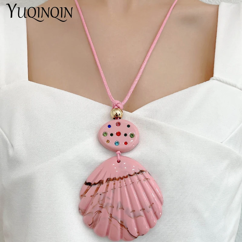 Женское винтажное длинное ожерелье с подвеской элегантное Ювелирное Украшение