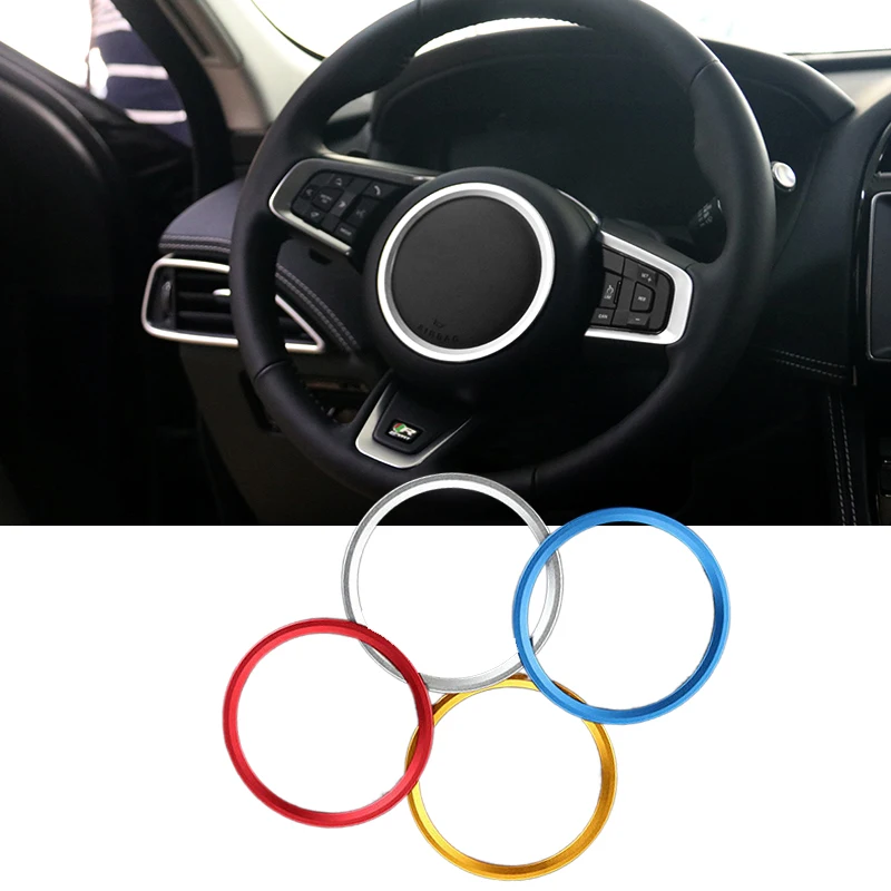 Для Jaguar F-PACE XE 2015 2016 2018 2019 2020 сплав кольцо рулевого колеса Автомобильные