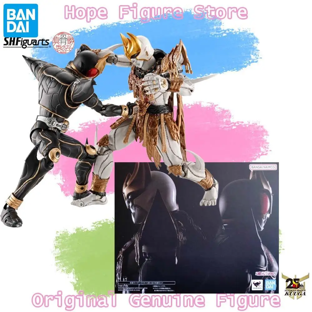 Фото В наличии Оригинальная фигурка Bandai Shfiguarts Kamen Rider Kuuga N Daguva Zeba Kuuga, аниме-модель, игрушка №1