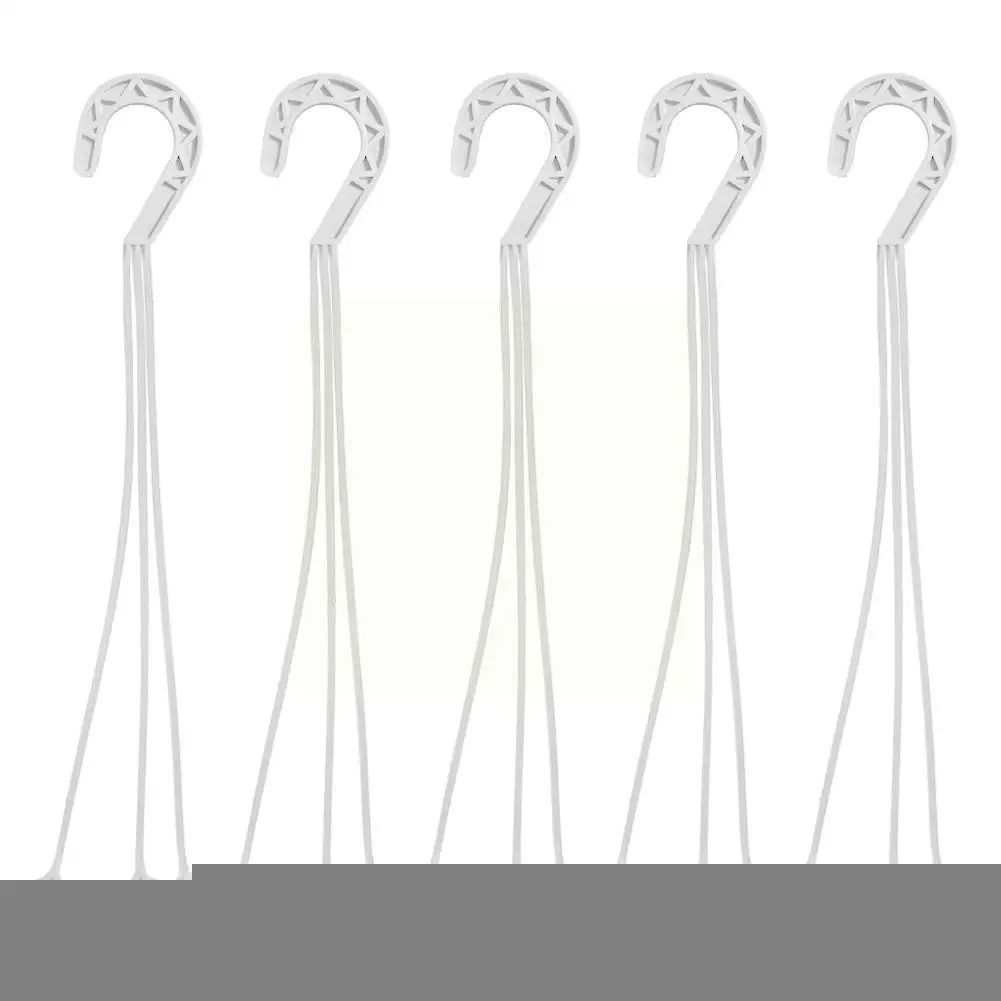 

10 шт. 37 см вешалка для растений макраме подвесной держатель для цветочных горшков домашний кастрюля для балкона декоративные крючки для сад...