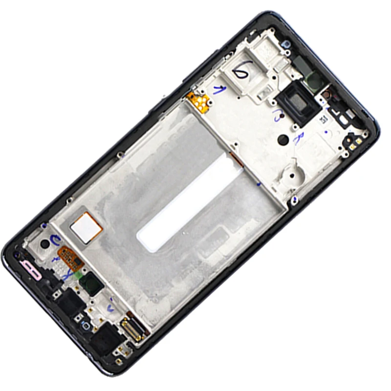 Super AMOLED для Samsung A52 4G A525 A525M A525F/DS ЖК-дисплей с сенсорным экраном и дигитайзером 5G A526