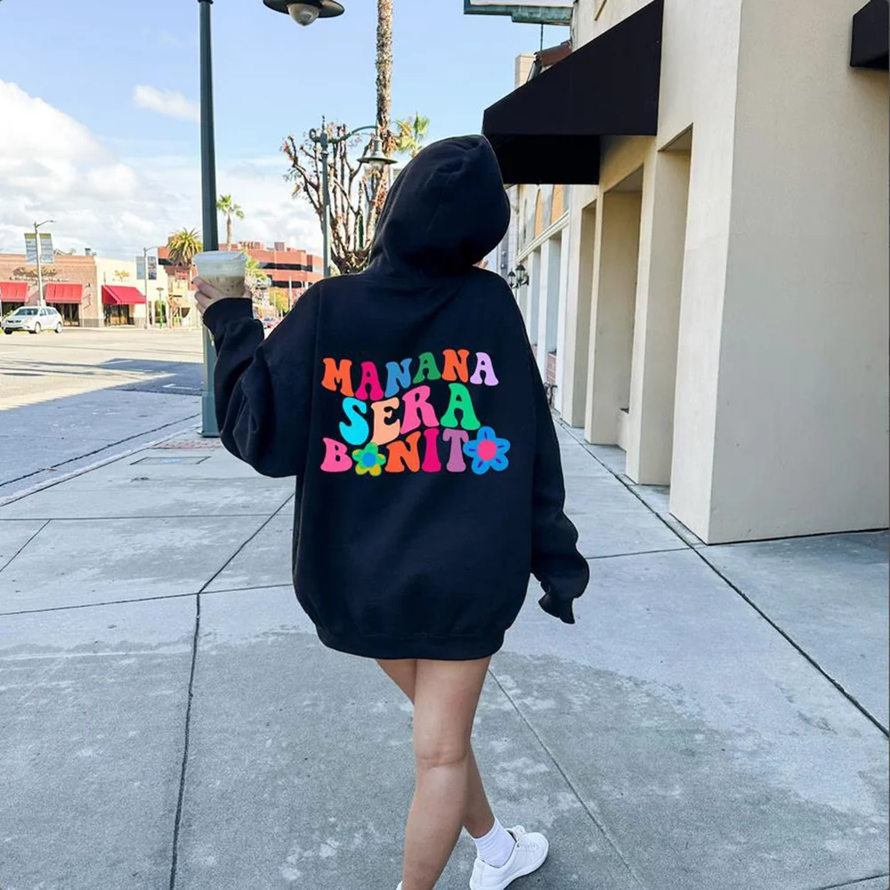 

Manana Sera Bonito Hoodie Karol G Manana Sera Bonito Hoodie Tomorrow Will Be Nice Graphic T Shirts Unisex Bichota Sweatshirt