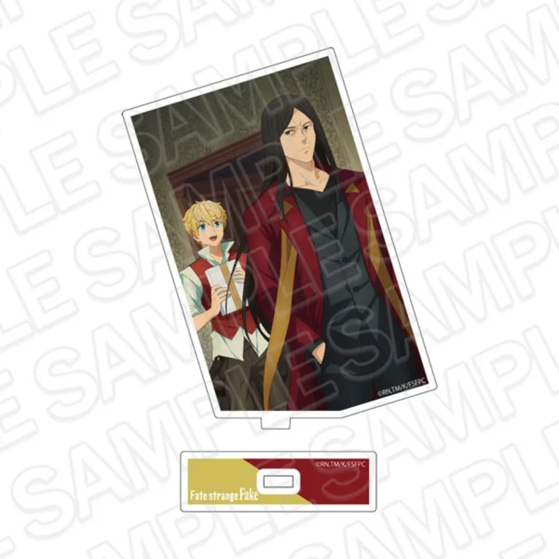 Фото Fate/strange Коллекционный акриловый брелок-фигурка Лорда Эл-Меллои II в виде карты, настольный декор, украшение для коллекции №2
