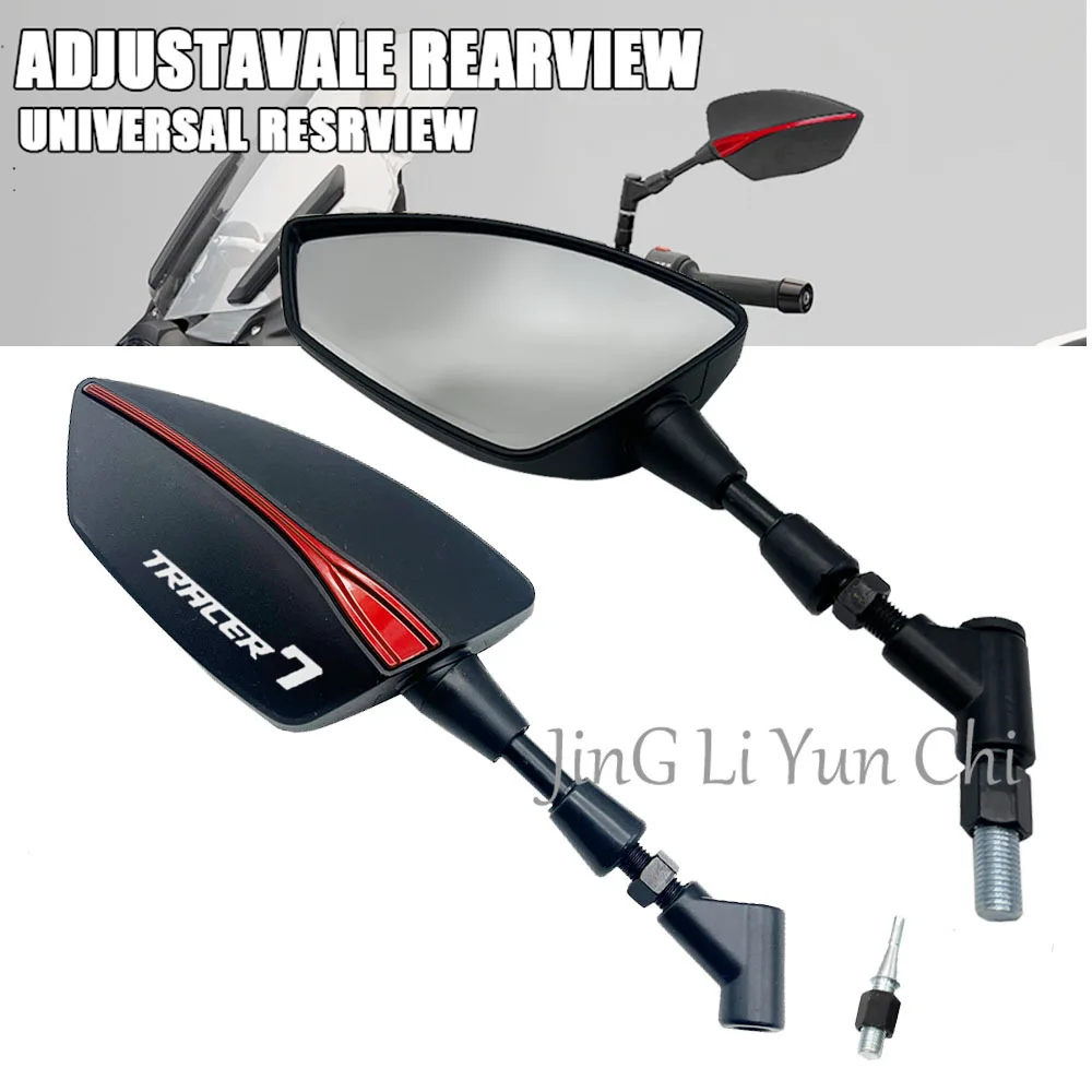 

For YAMAHA TRACER 900GT Tracer 700 900 GT Tracer700gt MT09 MT07 Motorcycle Adjustabale Side Rearview Mirrors Universal Rearview