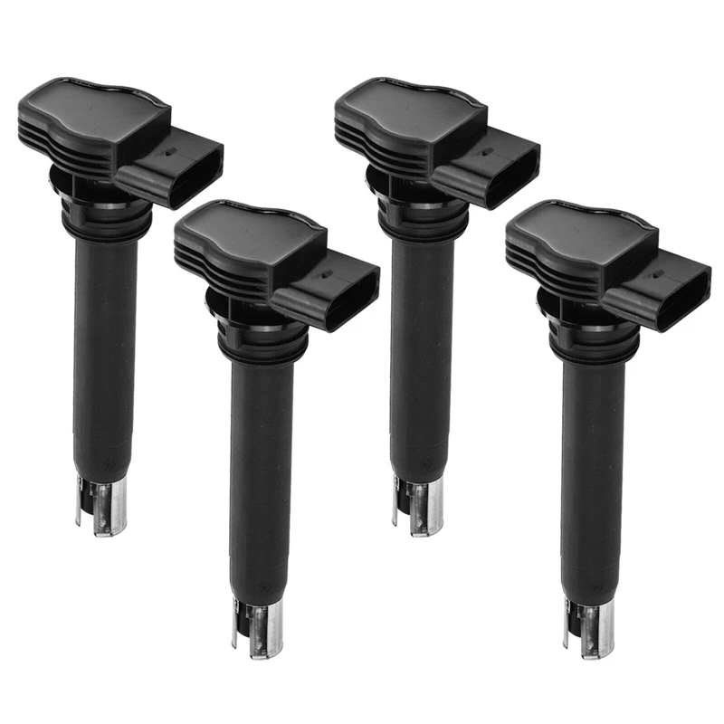 

4PCS Ignition Coil Fits For - A3 A4 A5 A6 Skoda Octavia -Volkswagen 0221604115