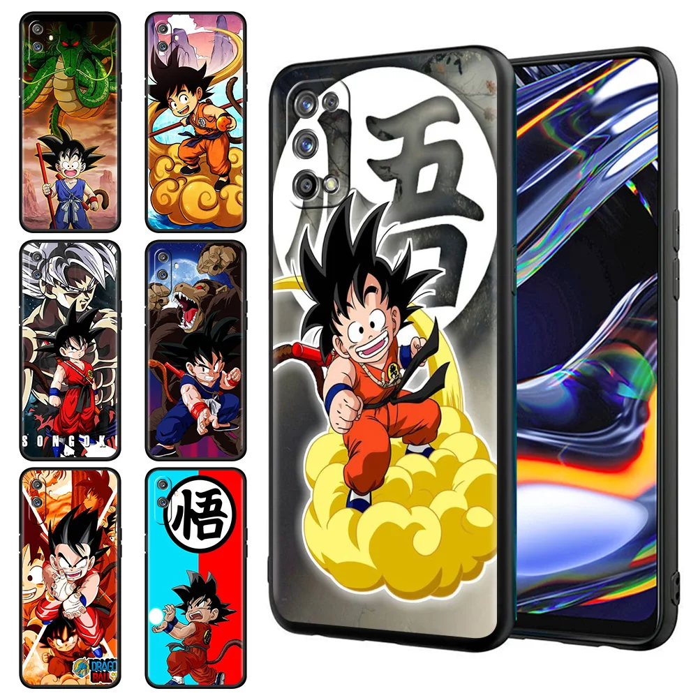 

Dragon Ball Goku TPU Case For Oppo Realme GT Neo 2 3 9i 9 8 7 Pro Plus 8i C3 C21 C21Y C15 C11 6 Master Silicone Phone Cover