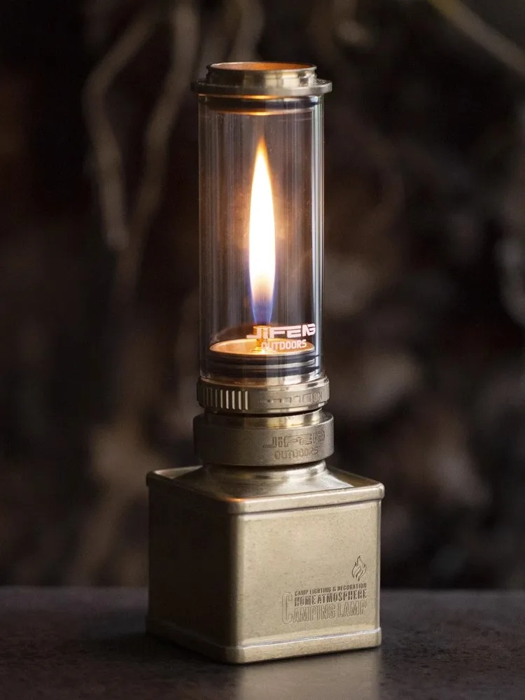 Ретро фонарь для кемпинга традиционный винтажный из чистой меди наружной