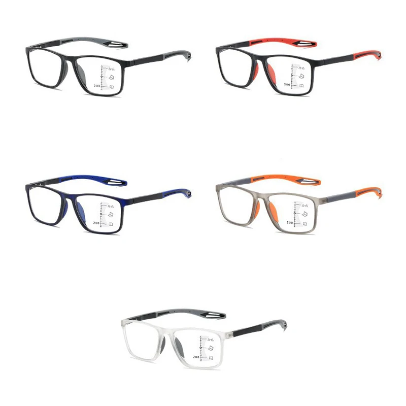 Простые Спортивные противоскользящие очки для чтения с защитой глаз ...