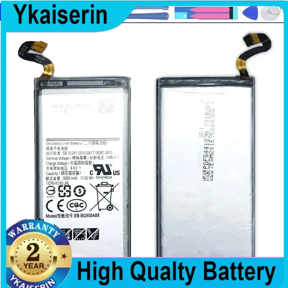 EB-BG950ABE EB-BG950ABA 3000 мАч аккумулятор для Samsung Galaxy S8 SM-G9508 G950T G950U G950V G950F G950S G950A G9500 G950 +