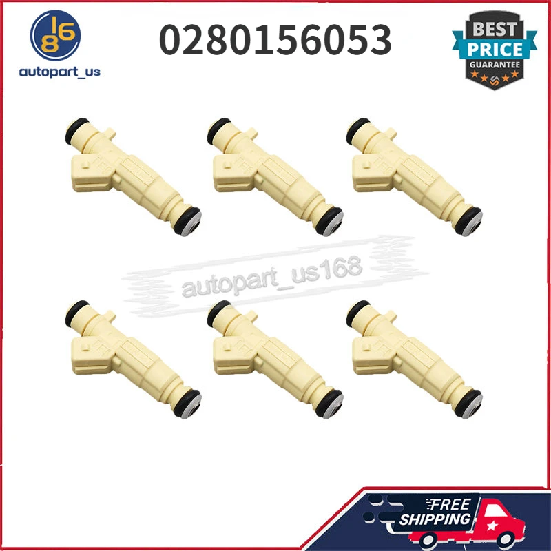 

Топливные форсунки для Porsche 911, Porsche Boxster 0280156053, 6 шт.