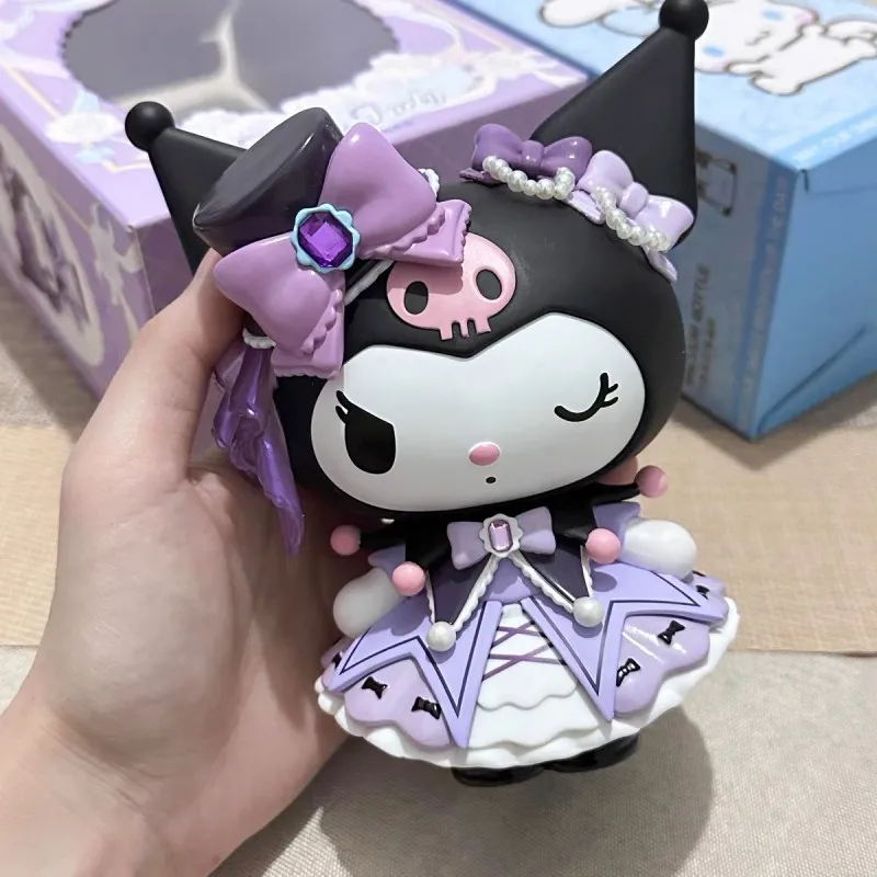 

15cm Original Anime Sanrio Rosebud Club Series Kuromi My Melody Figure Pvc Model Decoration Gift Beauty Kawaii Cartoon Toy Doll