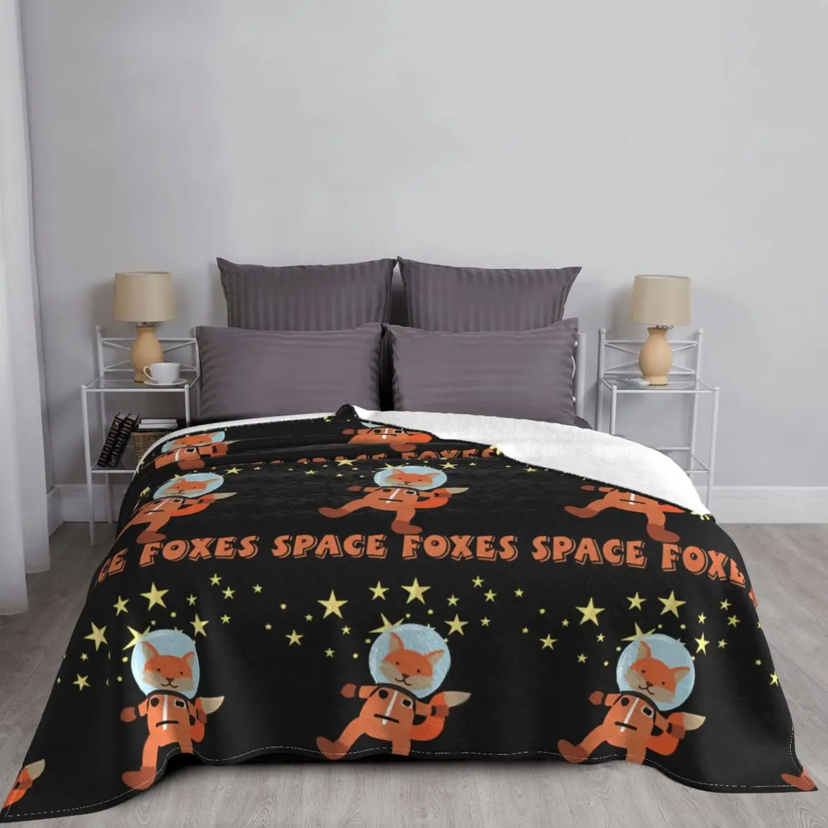 Одеяло Alien ET Space Фланелевое украшение милое домашнее покрывало с изображением