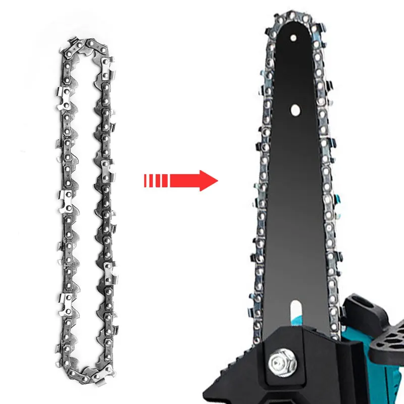 

6 Inch Chains 45/59/72/76 Drive Link Chainsaw for Wood Cutting Chainsaw Chain for Cutting Lumbers Chainsaw Parts