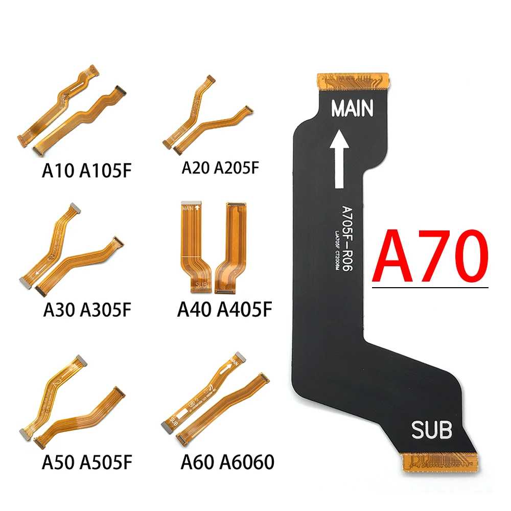 

Соединитель материнской платы для Samsung A10, A20, A30, A40, A50, A60, A70, A80, A90, гибкий кабель для подключения материнской платы, детали