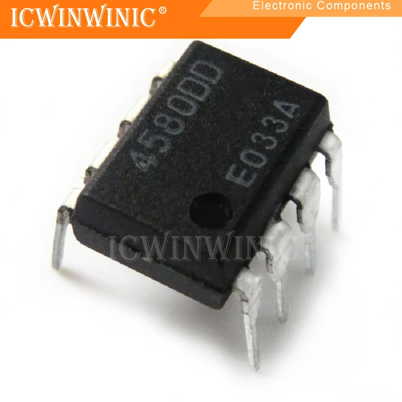 10 шт. NJM4580D JRC4580D 4580D