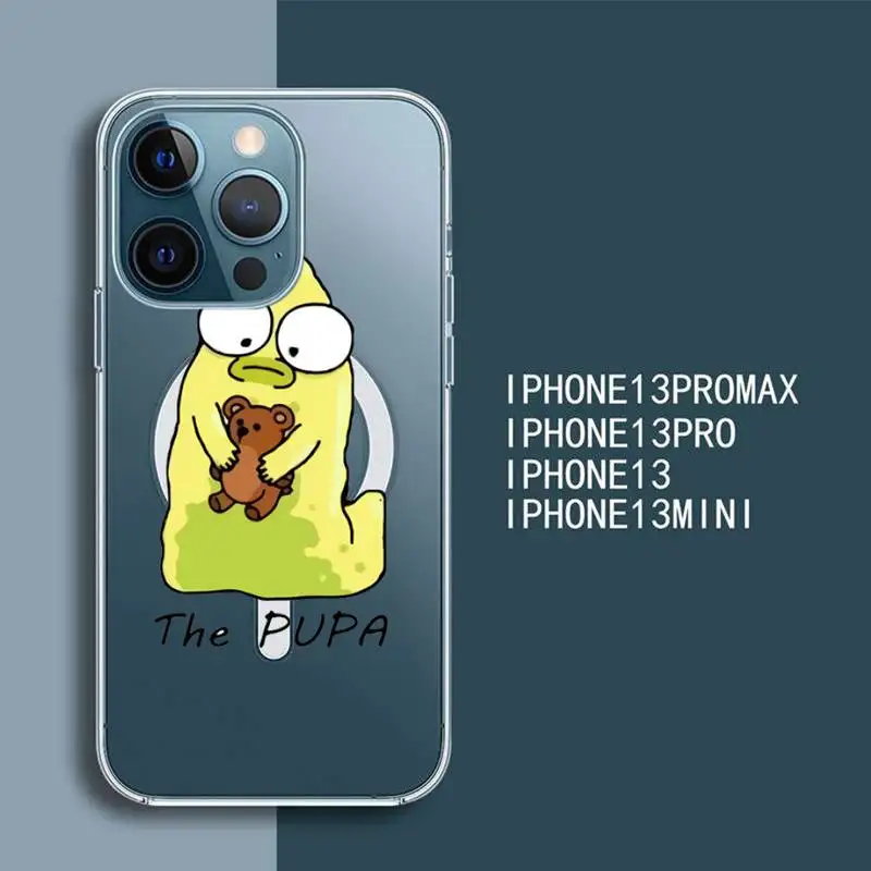 

Прозрачный Магнитный чехол Magsafe для iPhone 13, 12, 11 Pro Max
