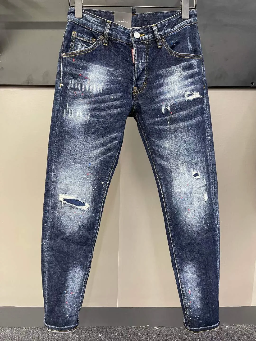 

2022 New Dsquared2 Jogger Men's Casual Pants Plaid Trousers Streetwear Men's Cargo Pants Fitness Gyms Sweatpants Mens Clothes