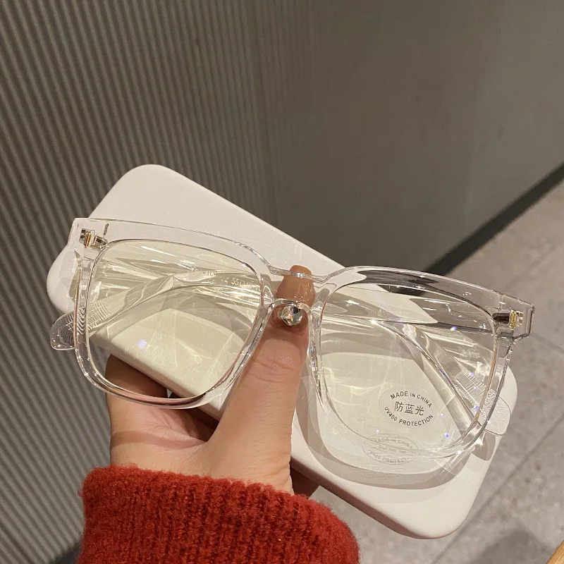 Прозрачные Компьютерные Очки В Оправе С Защитой От Синего Света Круглые Защитные