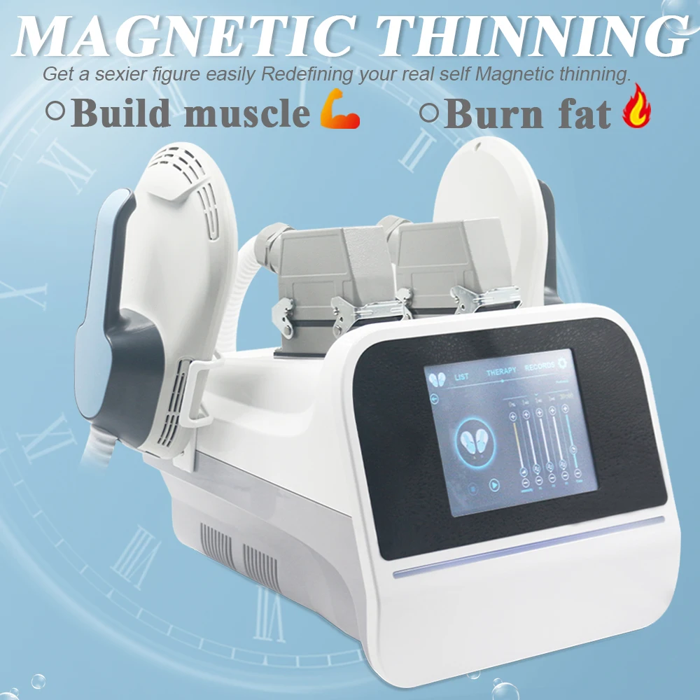 

Electromagnetic Body Build Muscle Stimulate Fat Removal Slimming Machine Improving Separation Of Rectus Abdominis Body shaping