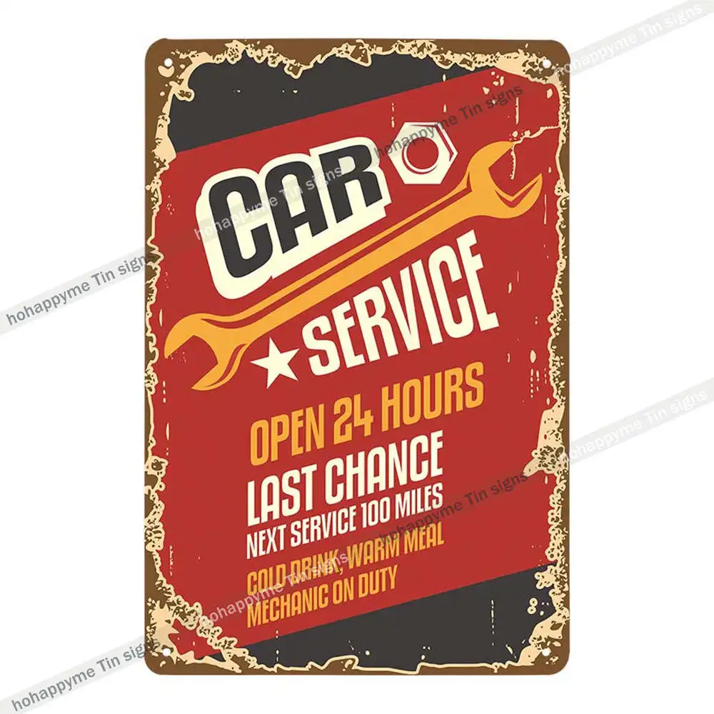 

Металлическая табличка хоhappyme Авторемонт 20х30 см