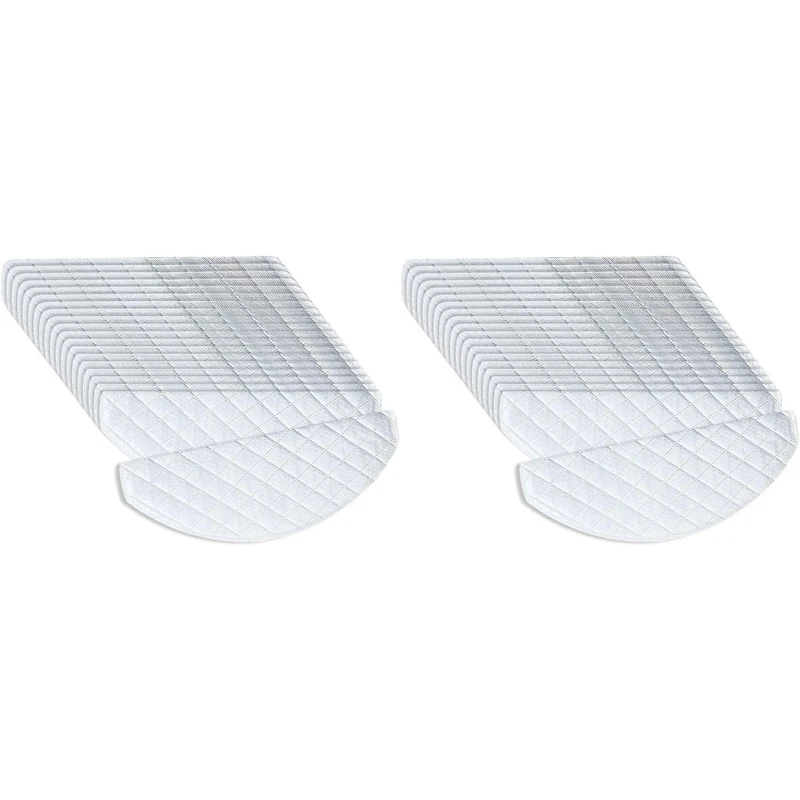 

Hot TOD-300Pcs Disposable Mop Pads For Ecovacs Deebot Ozmo T8 T9 Vacuum Cleaner Mop Cloths Mopping Pads Spare Parts