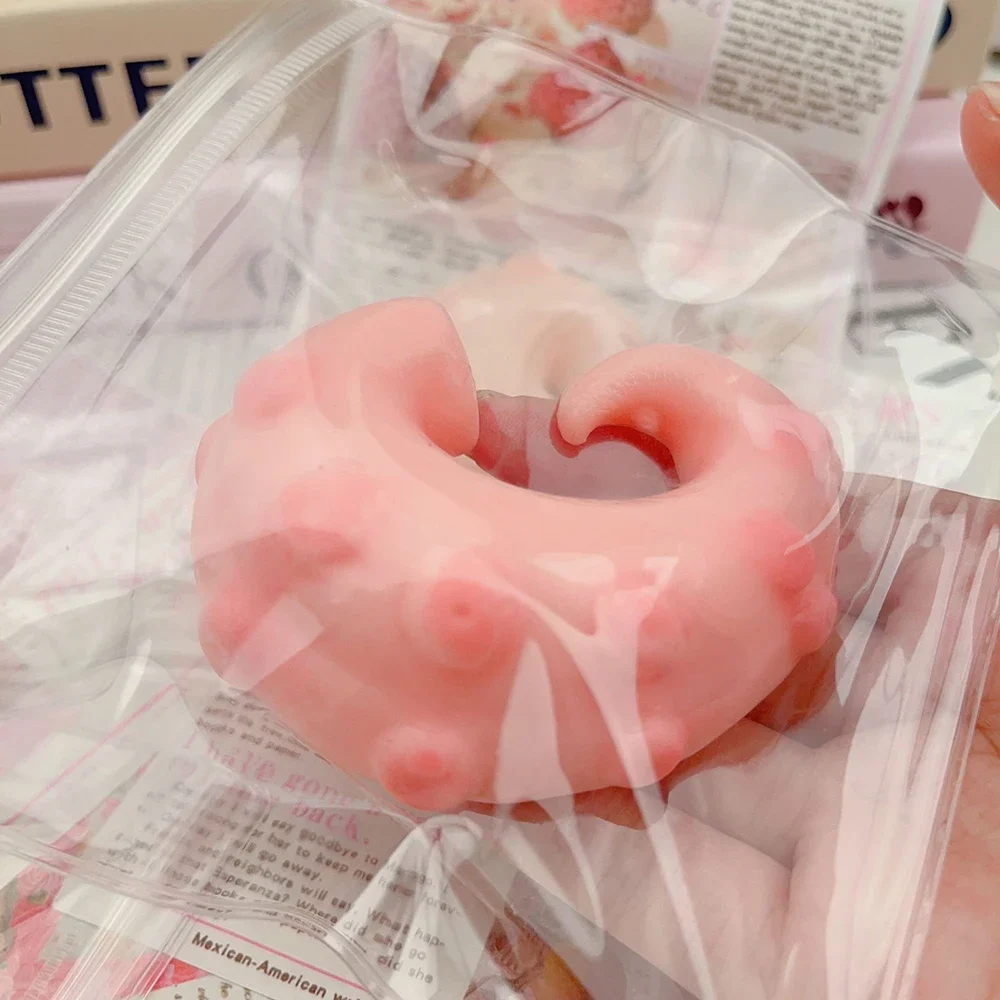 Моделирование щупальца осьминога силиконовые игрушки медленный отскок