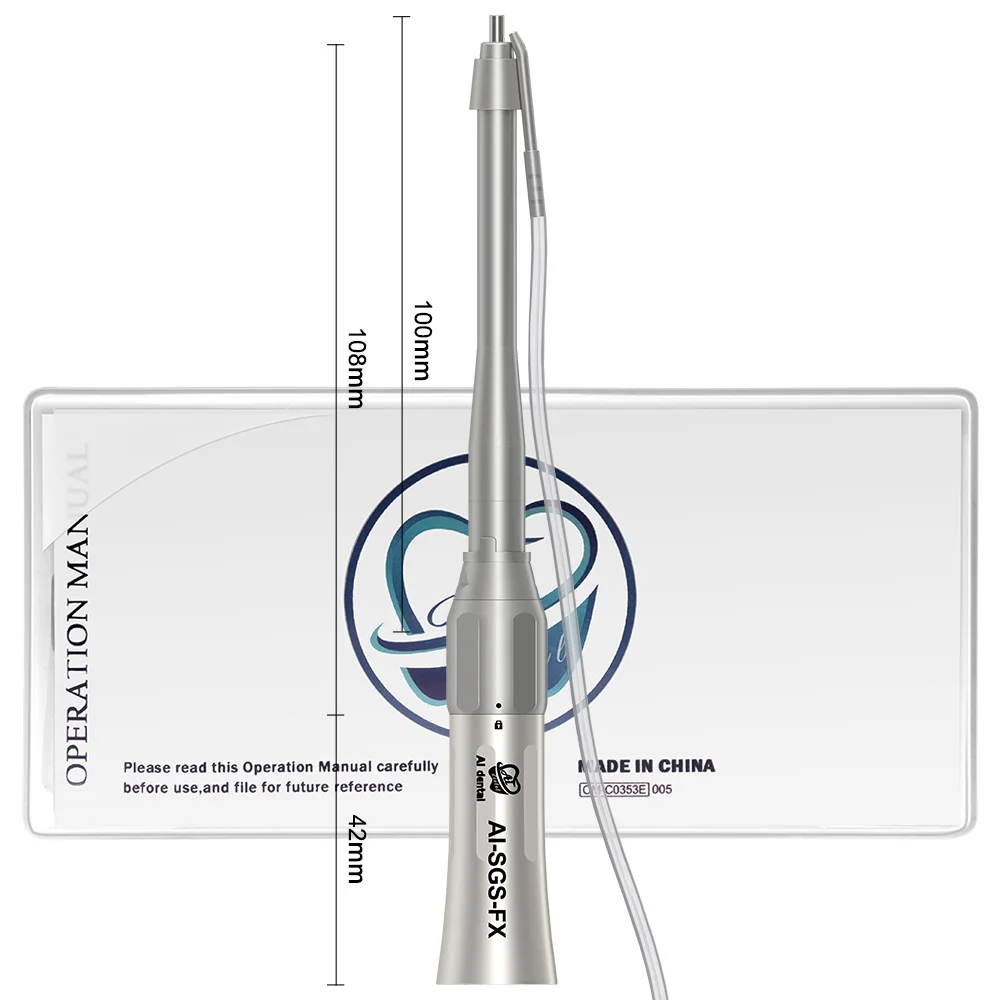 FX Series Micro Surgery Handpieces Dental Straight  Nose 20˚ Angle Handpiece Clinical Accessories Non-Optic