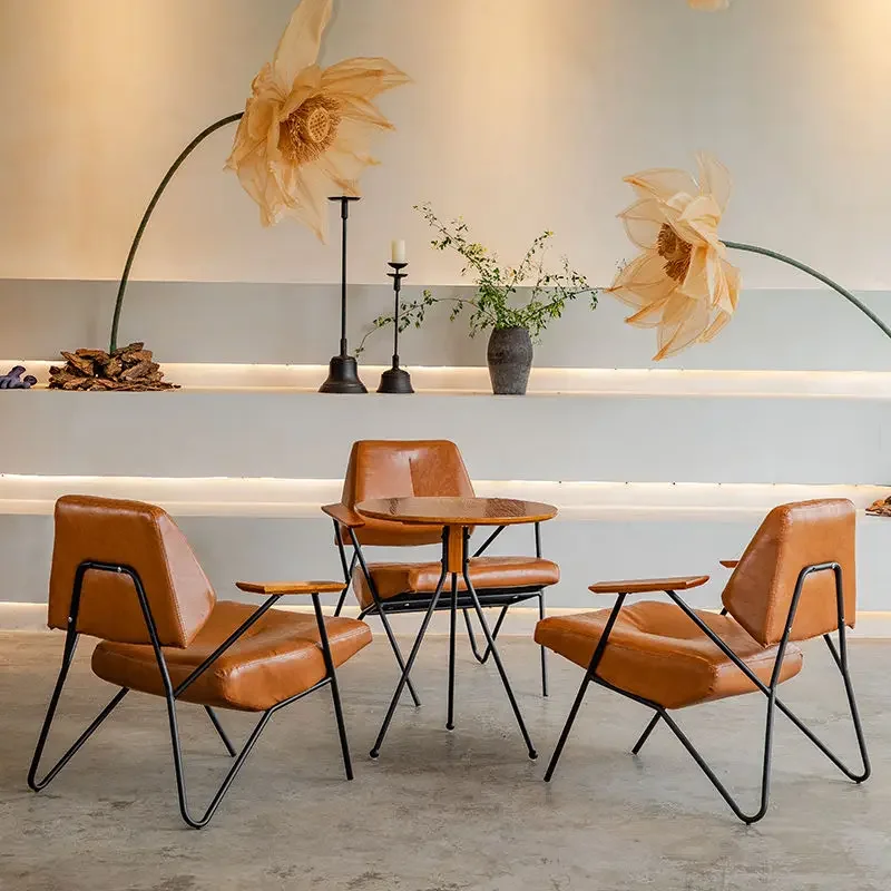 Семейная Кухня кресла в скандинавском стиле для гостиной дизайнерский