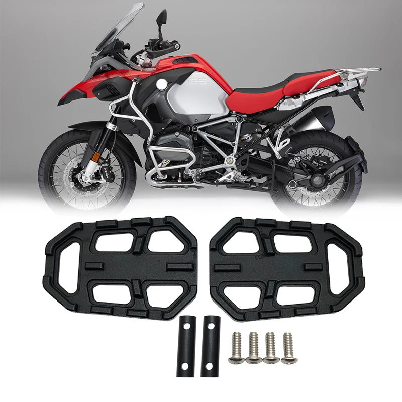 

For BMW R1200GS R1250GS LC R 1200 GS Adventure 1250GSA 2014-2022 2021 Motorcycle CNC Billet Wide Foot Pegs Pedals Rest Footpegs