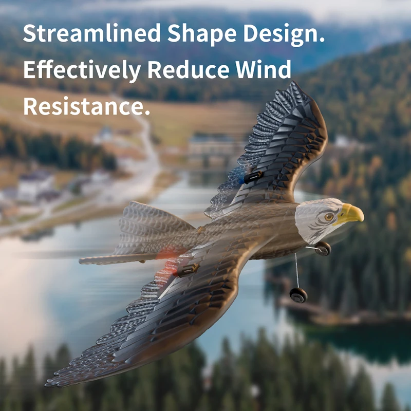 Радиоуправляемый самолет Eagle 2 4 ГГц канала 420 мм летательный аппарат из