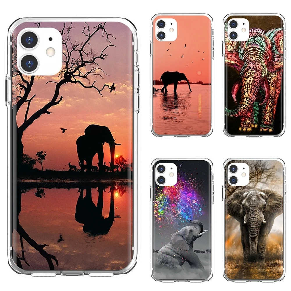 Дешевый силиконовый телефон-Elephant-A zte c для ZTE Blade A520 A512 A452 A602 A5 2019 V6 V7 V8 V9 V10 Lite Viat |